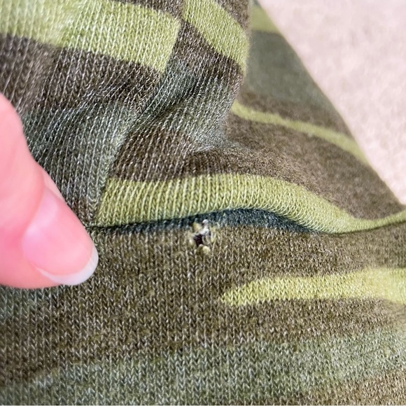 Alternative Earth Camo Mitch’s Surf Shop Solana Beach Zip Up Hooded Sweatshirt - Picture 16 of 17